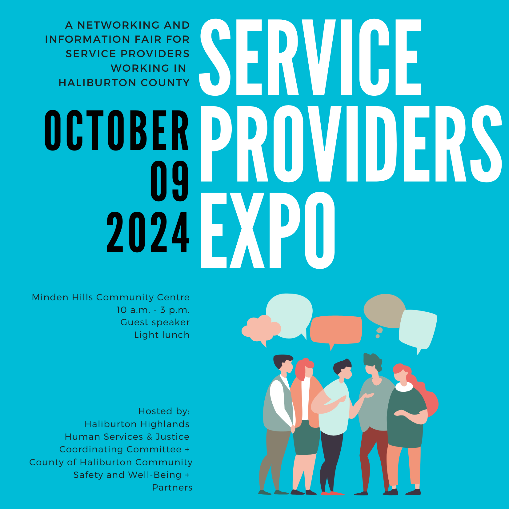 Information about the Service Providers Expo event held October 9.